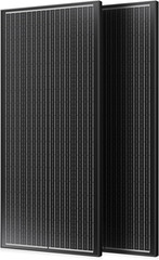 18BB 200W Solar Panel, 2Pcs N-Type 12V/24V 100 Watt Solar Panels, 25% High Effic