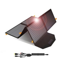 Portable Solar Generator Charger 60W Foldable IP65