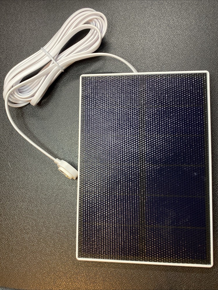 Solar Panel Charger Compatible With Arlo Output: 6v