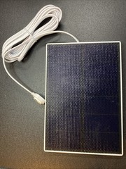 Solar Panel Charger Compatible With Arlo Output: 6v