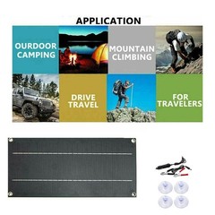 Portable Solar Panel Kit for Car Van for CARAVAN and Boat Charging