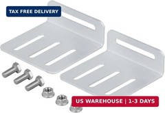 4 Sets Adjustable Solar Panel Tilt Mount Brackets for RV and Roof | Aluminum all