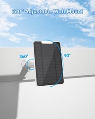 Premium Solar Panel Google Nest Camera 5W Camera Solar Panel Power Google Nest