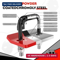 AUTORACCOON Hitch Tightener Anti-Rattle Clamp – Heavy Duty Hitch Stabilizer for
