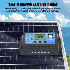 100W 200W 400W 18V Portable Flexible Solar Panel Kit RV Camping Off-Grid Rooftop