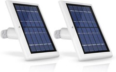Wasserstein Ring Solar Panel for Spotlight Cam & Stick Up Cam Battery (2 Pack)