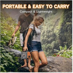 Lightweight Solar Generator with Multiple Charging Ports
