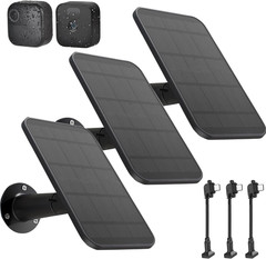 3 Pack Solar Panel Charger Compatible with All-New Blink Outdoor 4 (4Th Gen)/(3R