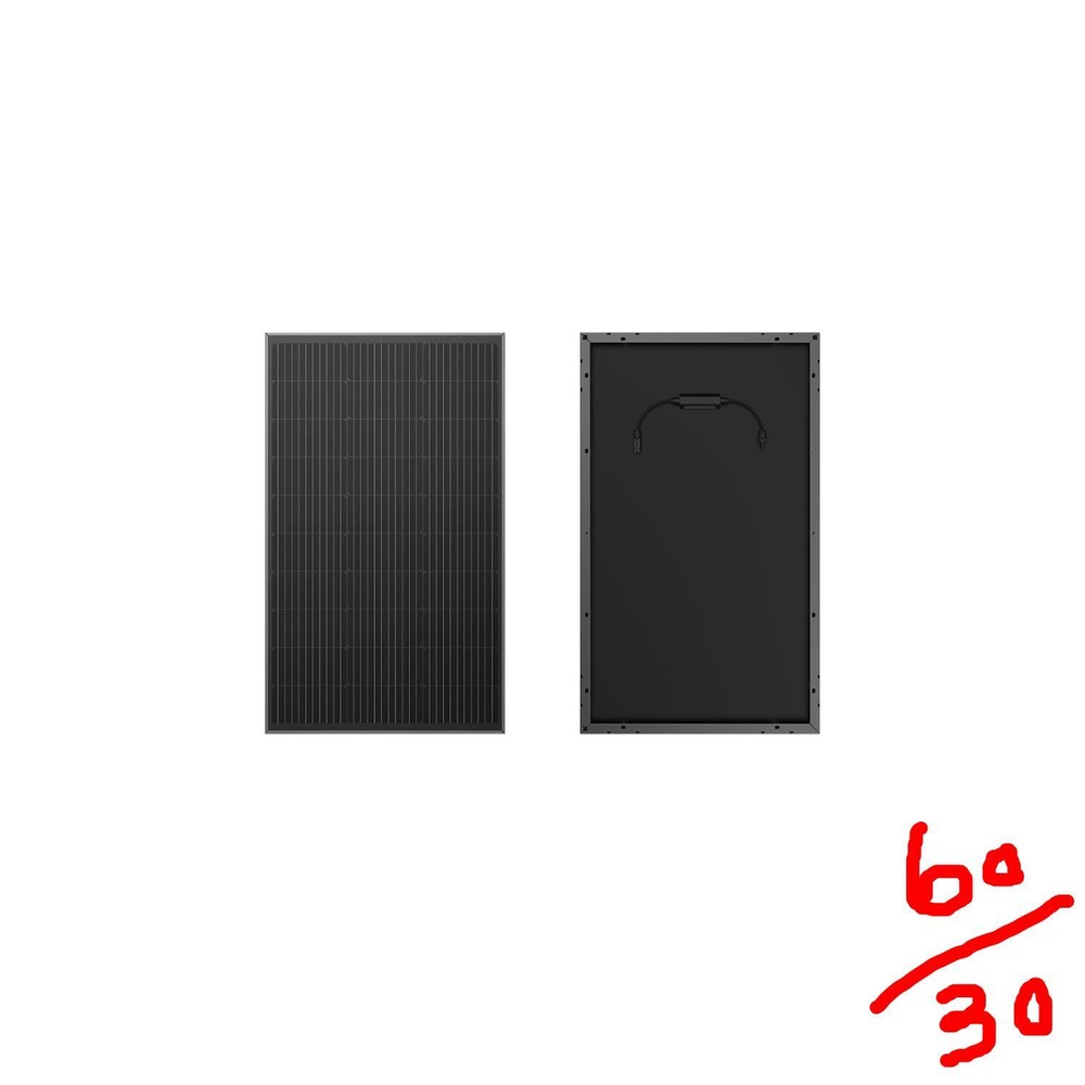 EcoFlow 100W Rigid Solar Panels