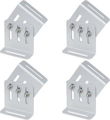 4 Sets Adjustable Solar Panel Tilt Mount Bracket, Solar Panel Rack Mount for …