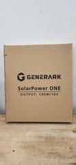 Generark GA-SP-100 SolarPower One 100W 18V Solar Panel (2 Pack) -NEW/OPEN BOX-