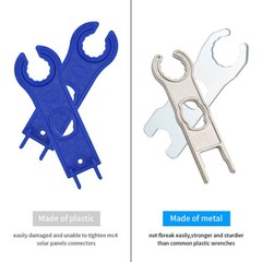 2 Pairs Solar Metal Spanner WrenchSolar Panel Connector Tools Assembly and Di…
