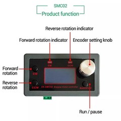 LCD Display Stepper Motor Speed Controller Module for Various Projects