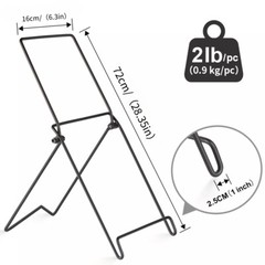 Pair Solar Panel Fixed Bracket Mount Portable Carbon Steel Bracket Foldable