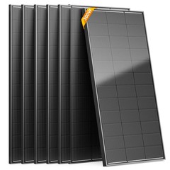 300W 600W 1800W Watt Solar Panel 12V High Efficiency N-Type 18BB Black Home RV