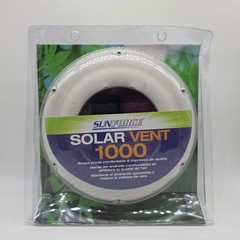 Sunforce Solar Vent 1000 For Campers Boats Greenhouse Port-a-potty Solar RV