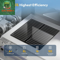 Bifacial 425 Watt Solar Panel N-Type UL 61730 16BB Solar Panels 25% High Effici