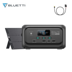 BLUETTI Elite 10 200W 128Wh Portable Power Station+60W/100W Solar Panel