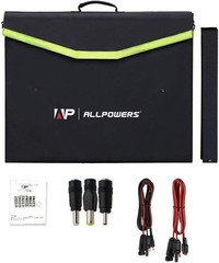 ALLPOWERS SP027 Foldable Portable Solar Panel 100W Solar Battery Charger