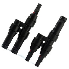 1 Pair IP67 Solar T Branch 2 to 1 Male And Female Combiner Box Inverter