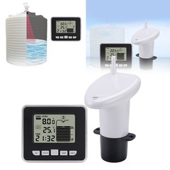 Efficient water tank level gauge with accurate indoor temperature monitoring