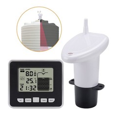 Efficient water tank level gauge with accurate indoor temperature monitoring