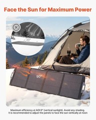 High-Efficiency 200W Monocrystalline Solar Panel – Compact and Foldable Design