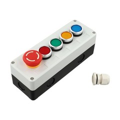 Assured 22mm Push Button Switch Control Box IP65 Rated for Water Resistance