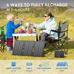 Open Box 200W 146Wh Solar Portable Power Station