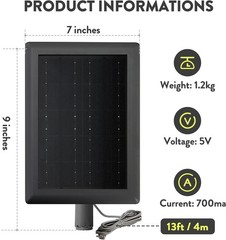 Ring Solar Panel2nd Generation, 5W Ring Solar Pane