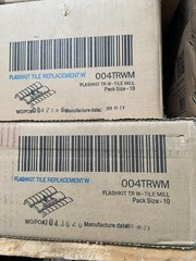 UNIRAC FLASHKIT TILE REPLACEMENT W 004TRWM W-TILE PACK SIZE-10