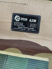Iris Technology Portable Military Solar Energy Field Kit w/ Pelican Case