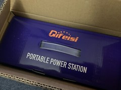 240W Portable Power Station, 240Wh Solar Generator with LiFePO4 Battery Backup