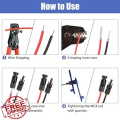 PRECIHW 40PCS Solar Panel Connectors