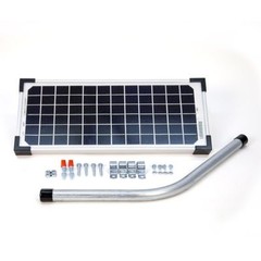 GTO FM123 – 10 Watts Solar Panel – LINEAR Solar Panel for Gate Openers