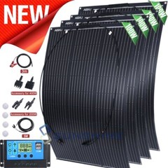 200W 400W Mono N-Type Solar Panel 18BB 25% Boat High Conversion RV Home Car SUV