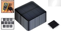 10pcs Mini Monocrystalline Solar Cells 1.96” x 1.96” for DIY Energy Solutions