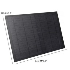 30 Watts Solar Panel Kit 50A 12V Battery Charger with Controller Caravan Boat