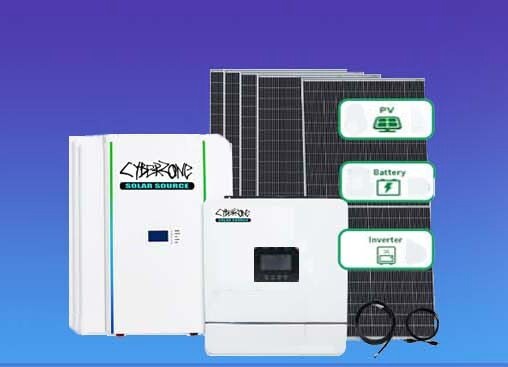 5KW Solar Power System Lithium-iron Battery 5KW PV complete DIY kit