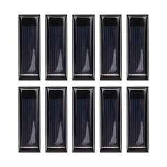 10Pcs Solar Panel 0.5V 100mA Solar Cells Photovoltaic panels Module Sun 6537