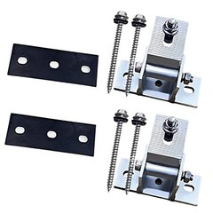 Adjustable Solar Panel Mount Bracket Base 15-30 Degree Aluminium Popular