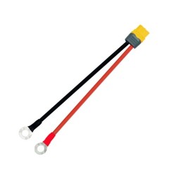 XT60 To O Rings Terminal Cable 12AWG For DIY Electronics Tined Copper Wire