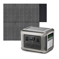 ALLPOWERS 2500W Solar Generator Power Station AC DC 600W Foldable Solar Charger