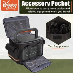 Portable Power Station Carrying Case for Jackery Explorer 1000 V2 | Non-Slip, Ve