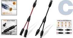 Secure Y Branch Solar Connectors with Outstanding Corrosion Resistance – 1000V