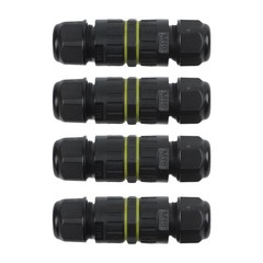 3 Pin Outdoor IP68 Junction Box Electrical Wire Connector for Marine Use