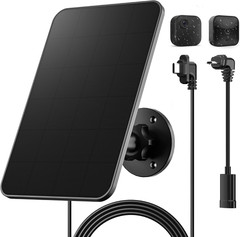 1 Pack Solar Panel for Blink Outdoor Xt/Xt2(3Rd Gen)/Outdoor 2K+/4(4Th Gen)