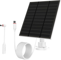 Solar Panels for Ring Camera Outdoor (New Generation) 5W 5V Solar Panel Charger