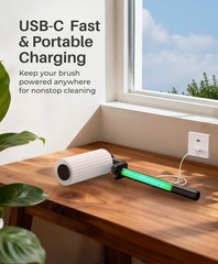Lightweight 20Ft Water Fed Solar Panel Cleaning Kit with Soap Dispenser