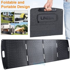 🔥200W Foldable Solar Panel Kit Outdoor Waterproof Charger with 5V USB & 18V DC